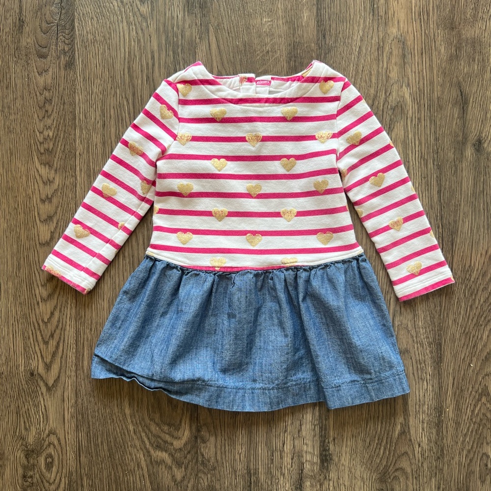 Striped with Hearts Gap Dress